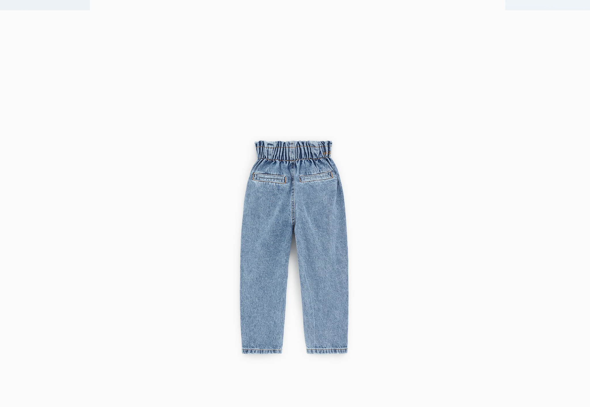 Paperbag Stretch Jeans