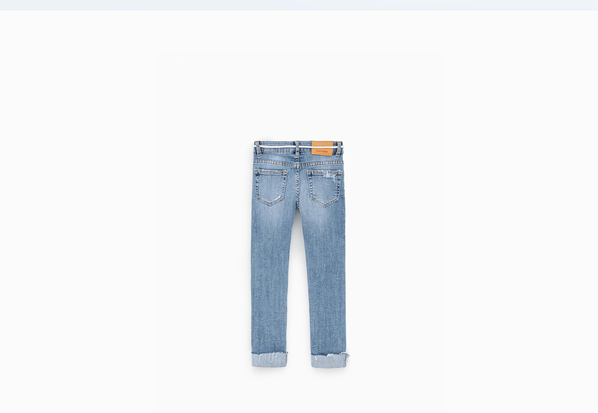 Slim Fit Jeans With String Belt